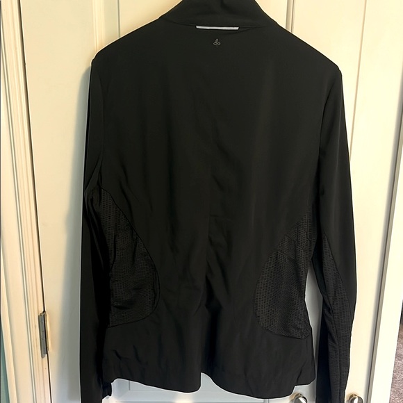 Prana Black Utility Jacket Lightweight Tailored Fit - Picture 3 of 5